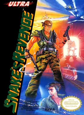 Snake's Revenge (USA) box cover front